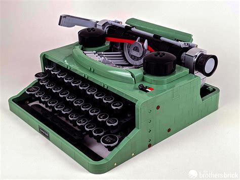 lego love letter typewriter.